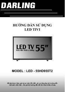 Hướng dẫn sử dụng Darling 55HD955T2 Ti vi LED