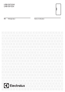 Mode d’emploi Electrolux LRB1DF32X Réfrigérateur