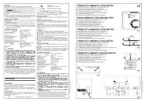 Manual de uso Seitron TAEZN4MC Termostato