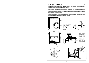 Mode d’emploi Seitron TAS02M Thermostat