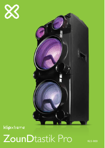 Manual Klip Xtreme KLS-900 ZounDtastic Pro Speaker