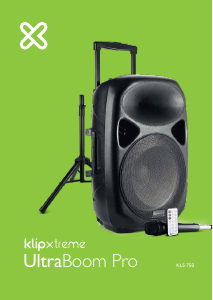 Handleiding Klip Xtreme KLS-750 UltraBoom Pro Luidspreker