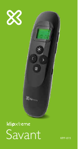 Handleiding Klip Xtreme KPP-015 Savant Presenter