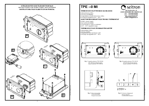 Handleiding Seitron TPEEI0MI Thermostaat