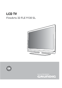Bedienungsanleitung Grundig Fine Arts 32 FLE 9130 SL LED fernseher