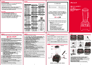 사용 설명서 신일 SMX-PR650SM 블렌더