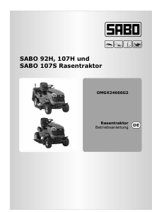 Sabo Rasenmher Alte Modelle Bedienungsanleitung