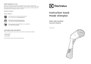 Návod Electrolux E6HS1-2EG Refine 600 Naparovač odevov