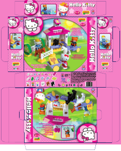 Handleiding Unico set 8653 Hello Kitty Manege