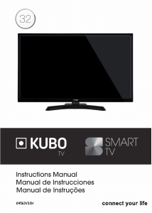 Bruksanvisning Kubo K4563V32H LED TV