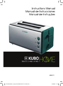Manual Kubo KBT4177 Toaster