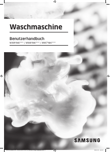 Bedienungsanleitung Samsung WW8AM642OPX/EG Waschmaschine
