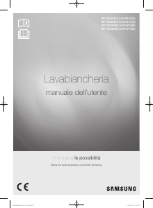 Manuale Samsung WF1802XEC/XET Lavatrice