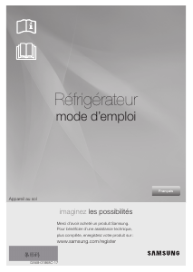 Mode d’emploi Samsung RF62HEPN Réfrigérateur combiné