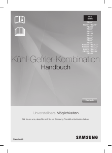 Bedienungsanleitung Samsung RL37J5018SS Kühl-gefrierkombination