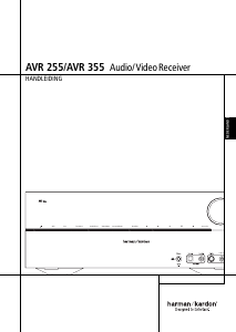 Handleiding Harman Kardon AVR 255 Receiver