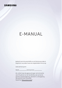 Handleiding Samsung QE55LS01RAS LED televisie