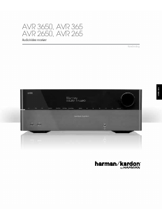 Handleiding Harman Kardon AVR 2650 Receiver