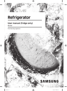 Manual de uso Samsung RR39M7000WW Refrigerador