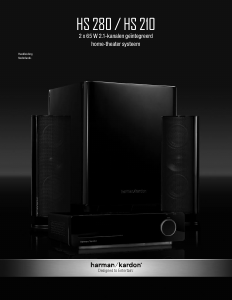 Handleiding Harman Kardon HS 210 Home cinema set