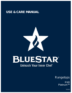 Bruksanvisning BlueStar RGTNB24CBV2 Häll