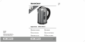 Manual SilverCrest IAN 280954 Kettle
