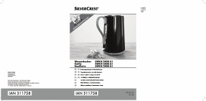Manual SilverCrest IAN 311758 Kettle