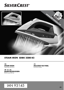 Manual SilverCrest IAN 93145 Iron