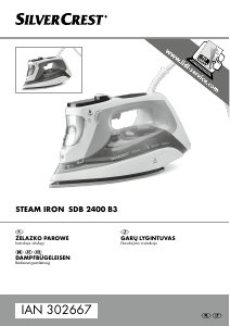 Bedienungsanleitung SilverCrest IAN 302667 Bügeleisen