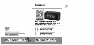 Návod SilverCrest IAN 334372 Rádiobudík