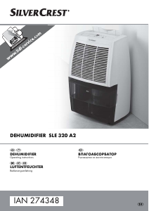 Manual SilverCrest IAN 274348 Dehumidifier