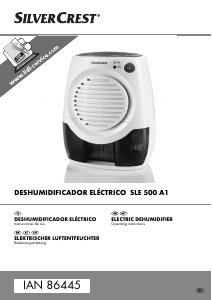 Manual SilverCrest IAN 86445 Dehumidifier