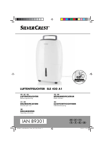 Manual SilverCrest IAN 89301 Dehumidifier
