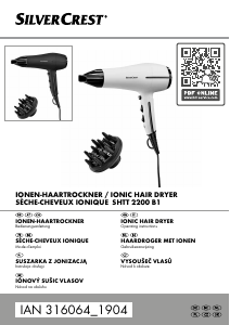 Manual SilverCrest IAN 316064 Hair Dryer