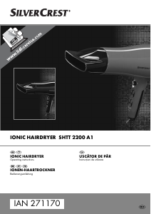Manual SilverCrest IAN 271170 Uscător de păr