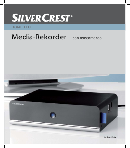 Manuale SilverCrest IAN 53671 Lettore multimediale