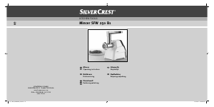 Manual SilverCrest IAN 71981 Meat Grinder