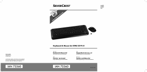 Brugsanvisning SilverCrest IAN 75360 Tastatur