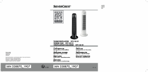 Manual SilverCrest STV 45 E1 Fan