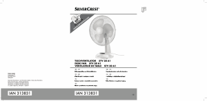 Manual SilverCrest IAN 313831 Fan