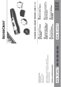 Kullanım kılavuzu SilverCrest IAN 311427 Sakal düzeltici