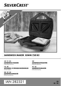 Manual SilverCrest IAN 282321 Contact Grill