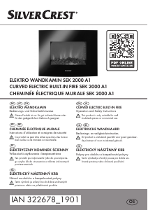 Handleiding SilverCrest SEK 2000 A1 Elektrische haard