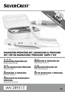 Handleiding SilverCrest IAN 289515 Manicure-Pedicure set