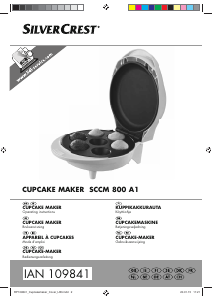 Bedienungsanleitung SilverCrest IAN 109841 Cupcake-gerät