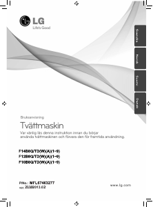 Bruksanvisning LG F14AW7 Tvättmaskin