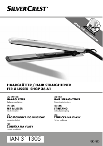 Bedienungsanleitung SilverCrest IAN 311305 Haarglätter