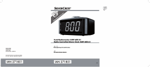 Bruksanvisning SilverCrest SURF 600 A1 Väckarklocka