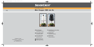 Instrukcja SilverCrest IAN 57457 Rozdrabniacz kuchenny