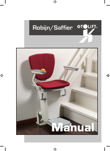 Manual de uso Otolift Robijn Silla elevadora